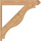 Ekena Millwork Funston Arts & Crafts Smooth Outlooker, Western Red Cedar, 7 1/2"W x 48"D x 48"H OUT08X48X48FST03SWR - alternate 4